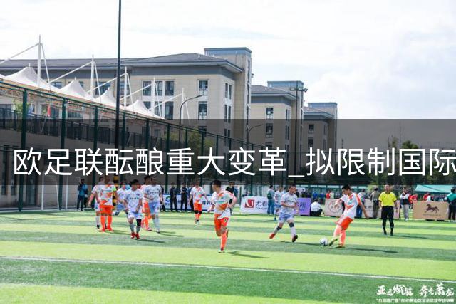 欧足联酝酿重大变革 拟限制国际足联主席权力